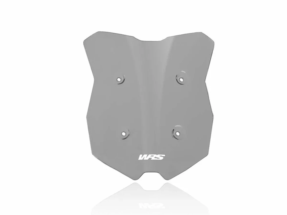 Motocyklové plexi / čelní plexi motocyklu  WRS VERZE SPORT KT007FS pro KTM 1290 SUPER DUKE GT rok 2019-2024, barva tmavě kouřová, výška plexi 32 cm 