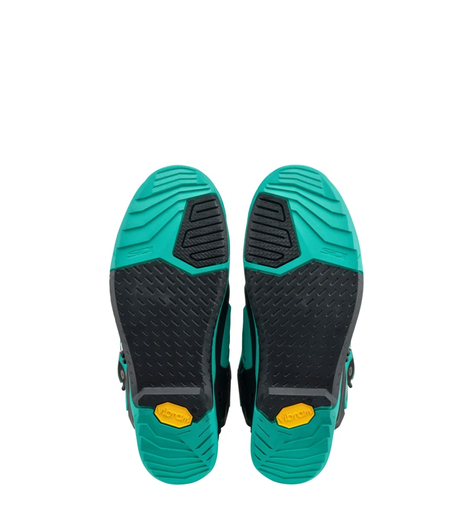 Motokrosové / enduro boty SIDI CROSSAIR barva černá/mint zelená, pár