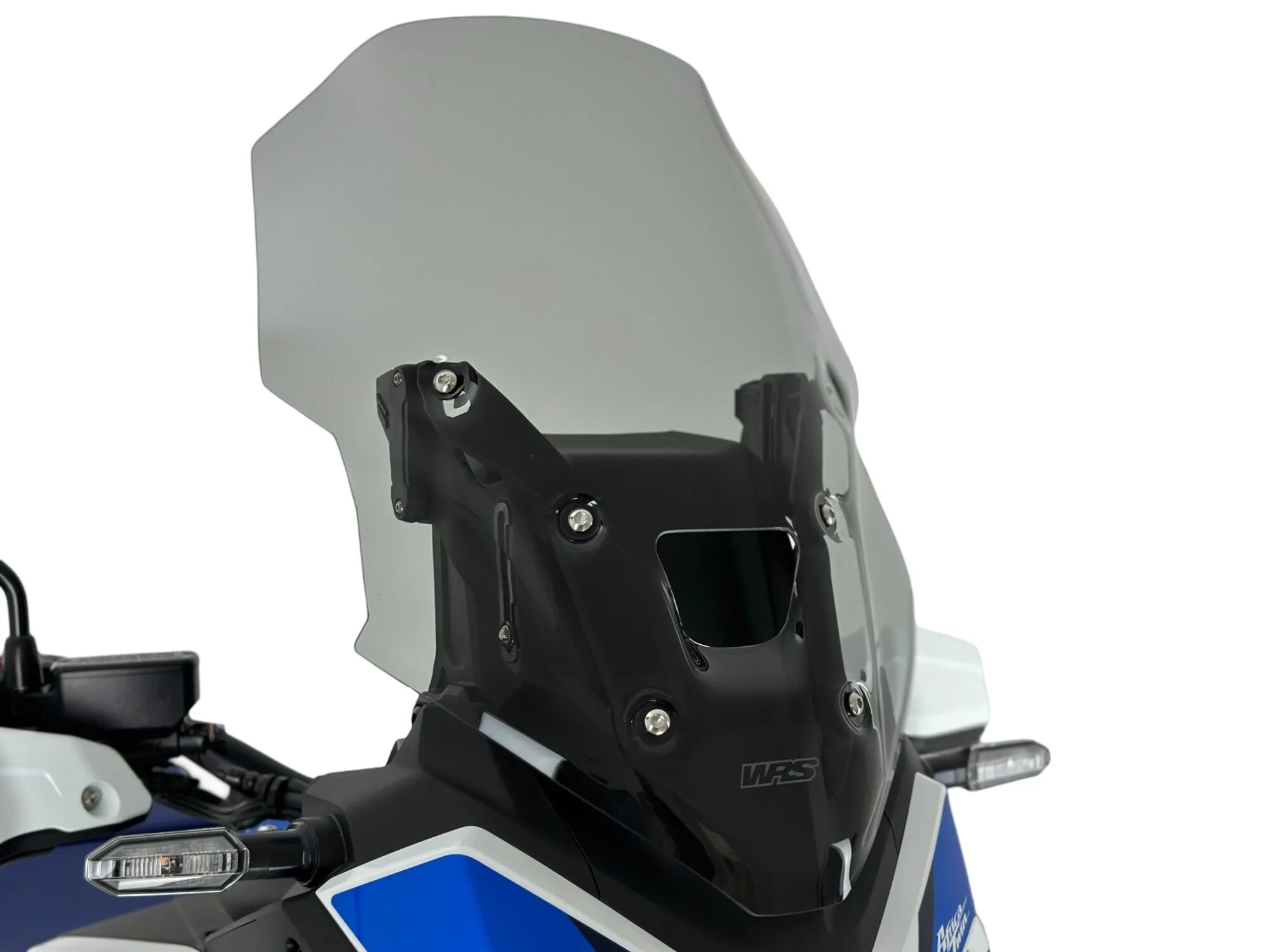 Plexi motocyklu WRS verze caponord pro HONDA CRF 1100 L ABS rok 2024-2025, barva kouřová, výška plexi 53,5 cm