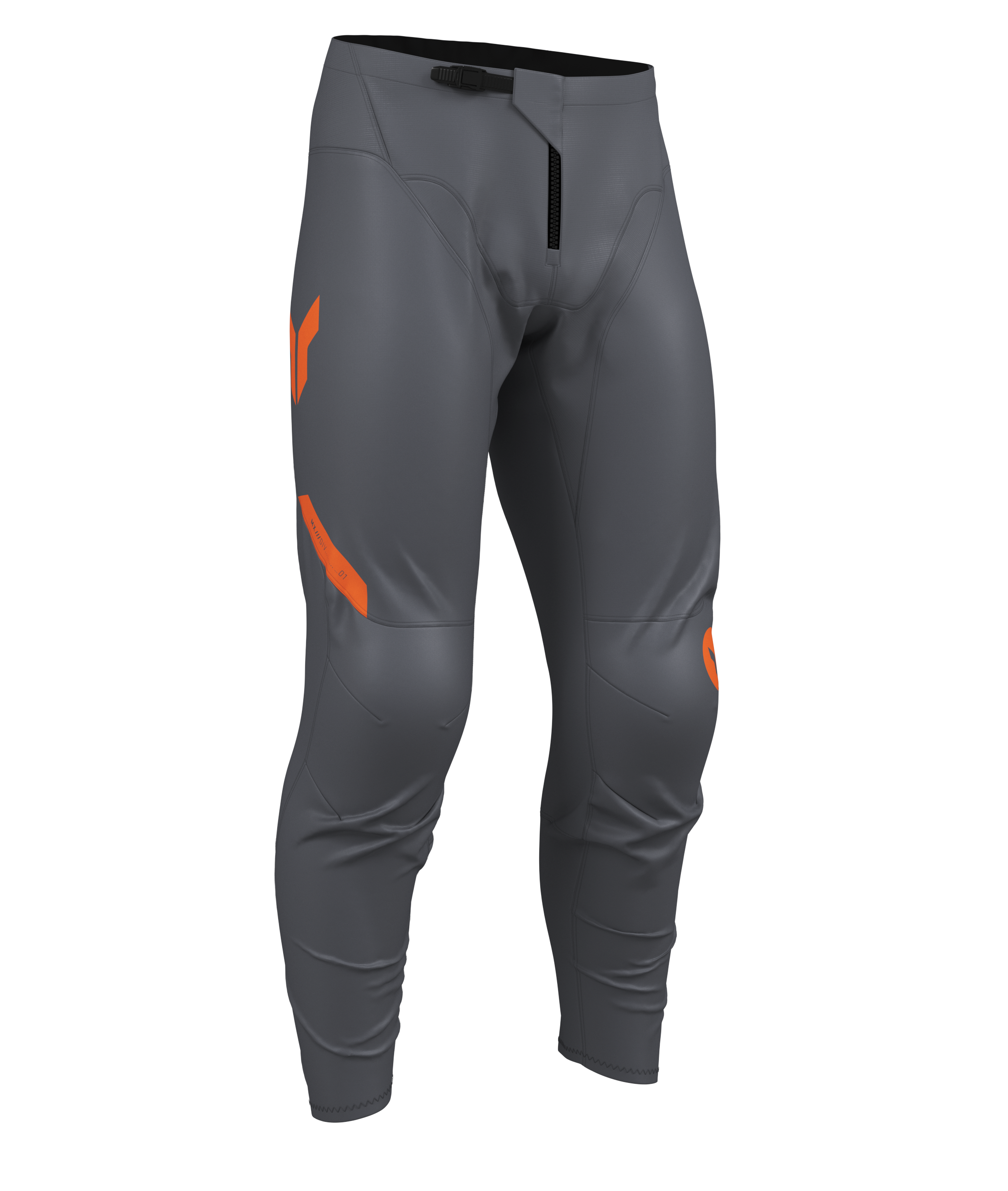 A Dětský motokrosový komplet kalhot a dresu THOR RIDEMODE RACEWEAR barva menace charcoal velikost 22+S