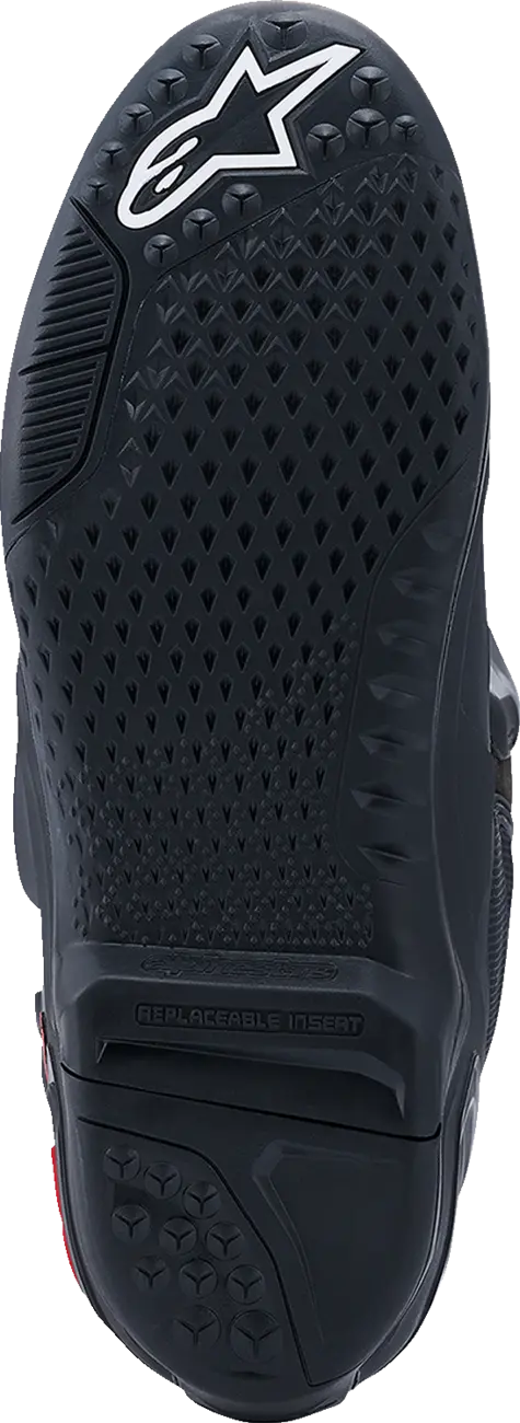 Motokrosové boty s vnitřní botičkou ALPINESTARS TECH 10 barva černá/červená 26