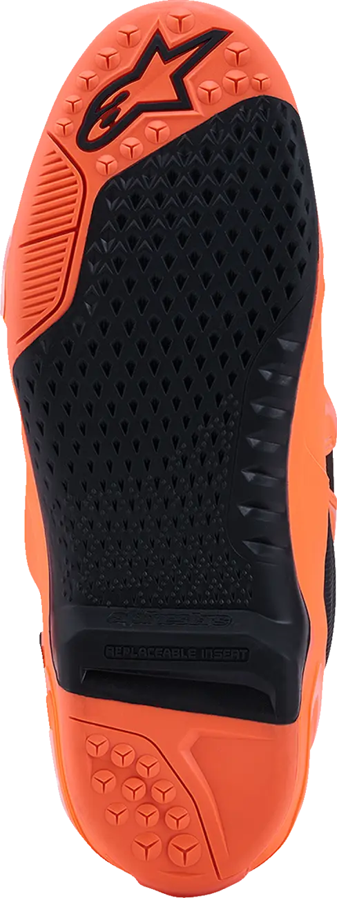 Motokrosové boty / mx obuv ALPINESTARS TECH 7 / 2012025-1576 barva černá/červená fluo/růžová 26