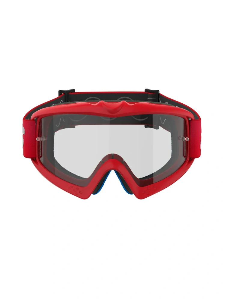 Dětské motokrosové / enduro / MTB brýle ALPINESTARS VISION BLAZE barva červená, čirá čočka 