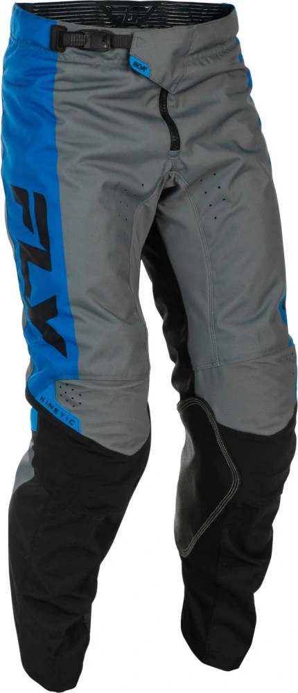 Motokrosové / enduro kalhoty FLY RACING KINETIC barva modrá/šedá/černá