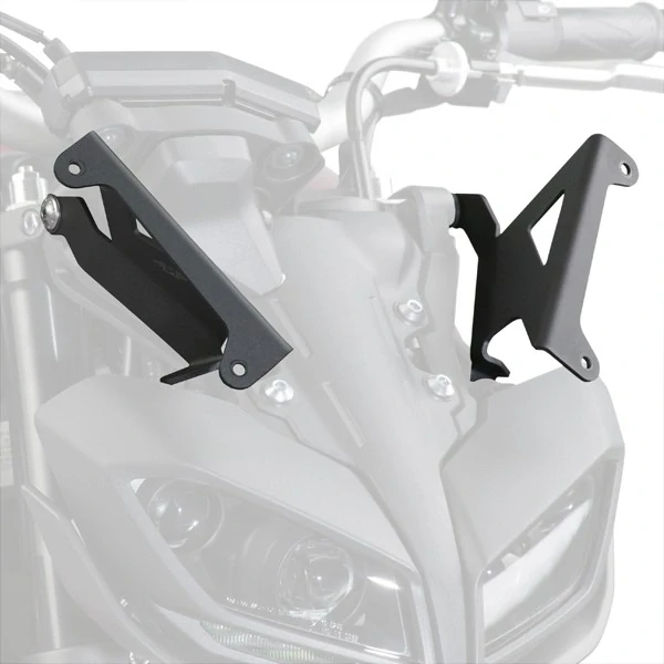 Plexi motocyklu NATIONAL CYCLE verze krátká pro YAMAHA FZ-09 rok 2017-2020 barva tmavě šedá, výška plexi 38,7 cm