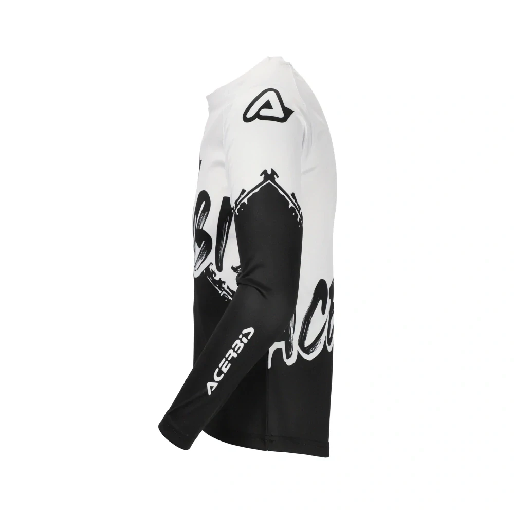 Dětský motokrosový dres ACERBIS LINEAR JUNIOR barva černá/bílá 26