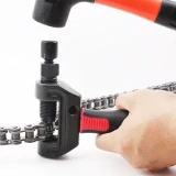 Opravná sada nářadí na řetěz motocyklu / nýtovačka / nýtovač řetězu BIKESERVICE UNIVERSAL CHAIN REPAIR MASTER TOOL KIT BS35101