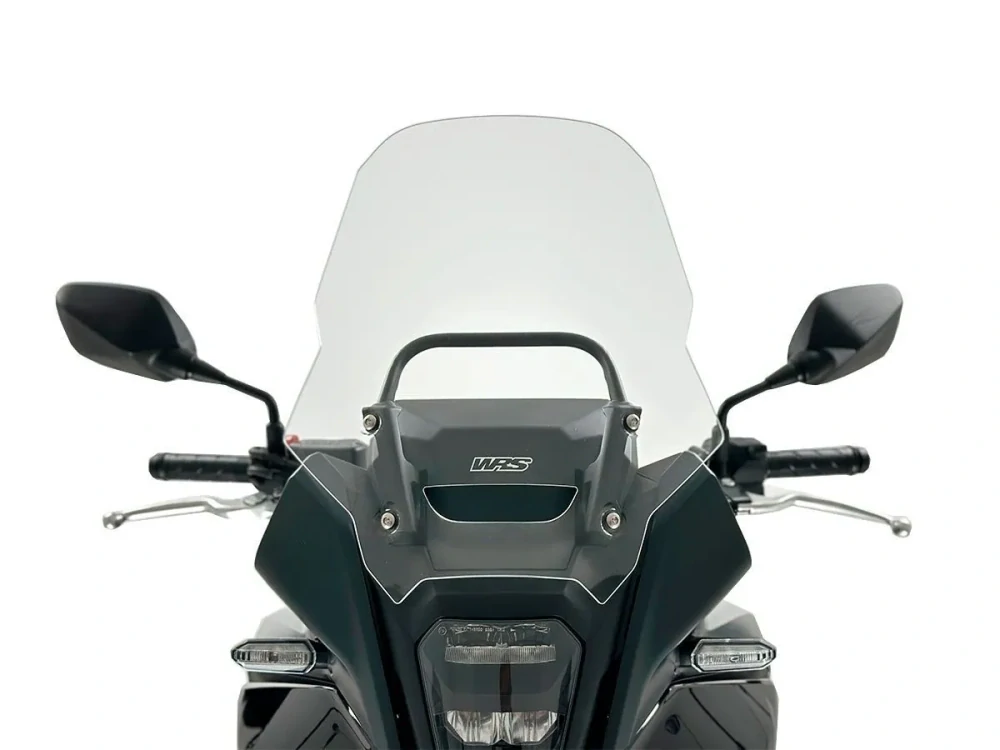 Plexi motocyklu WRS pro HONDA NX 500 rok 2024-2025 výška plexi 40,5 cm, barva čirá 