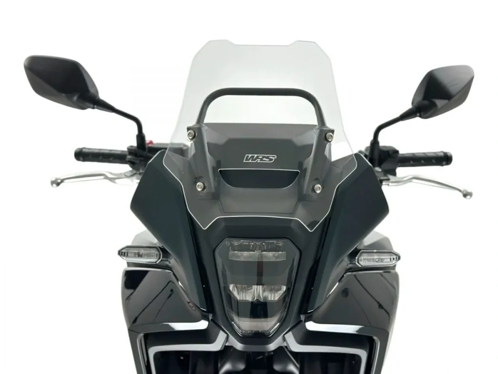 Plexi motocyklu WRS pro HONDA NX 400 rok 2024-2025 výška plexi 27 cm, barva čirá 