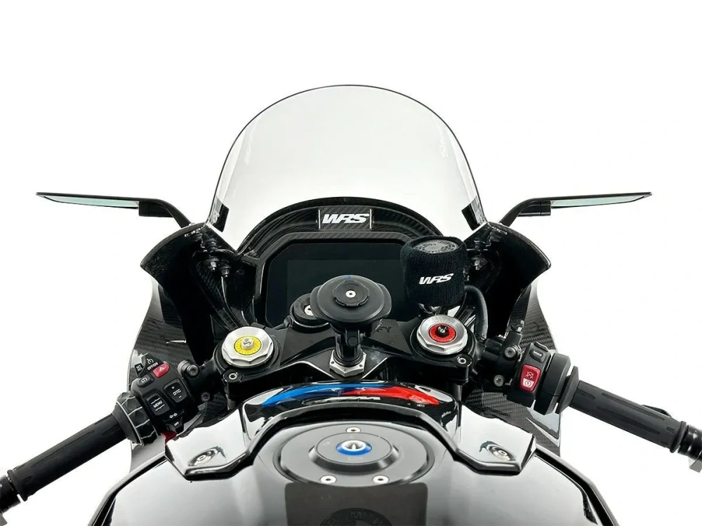 Plexi motocyklu WRS pro BMW M 1000 RR rok 2023-2024 barva čirá verze RACE 