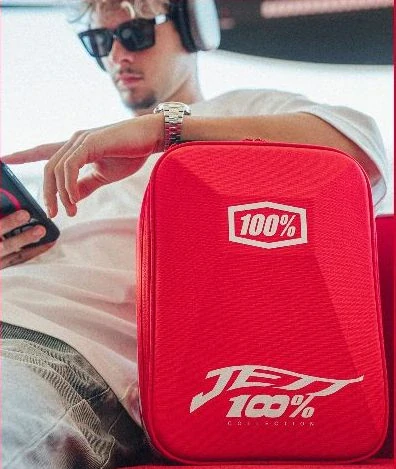 a Limitovaná edice - taška na přepravu motokrosových brýlí a doplňků 100% GOGGLE CASE JETT LAWRENCE