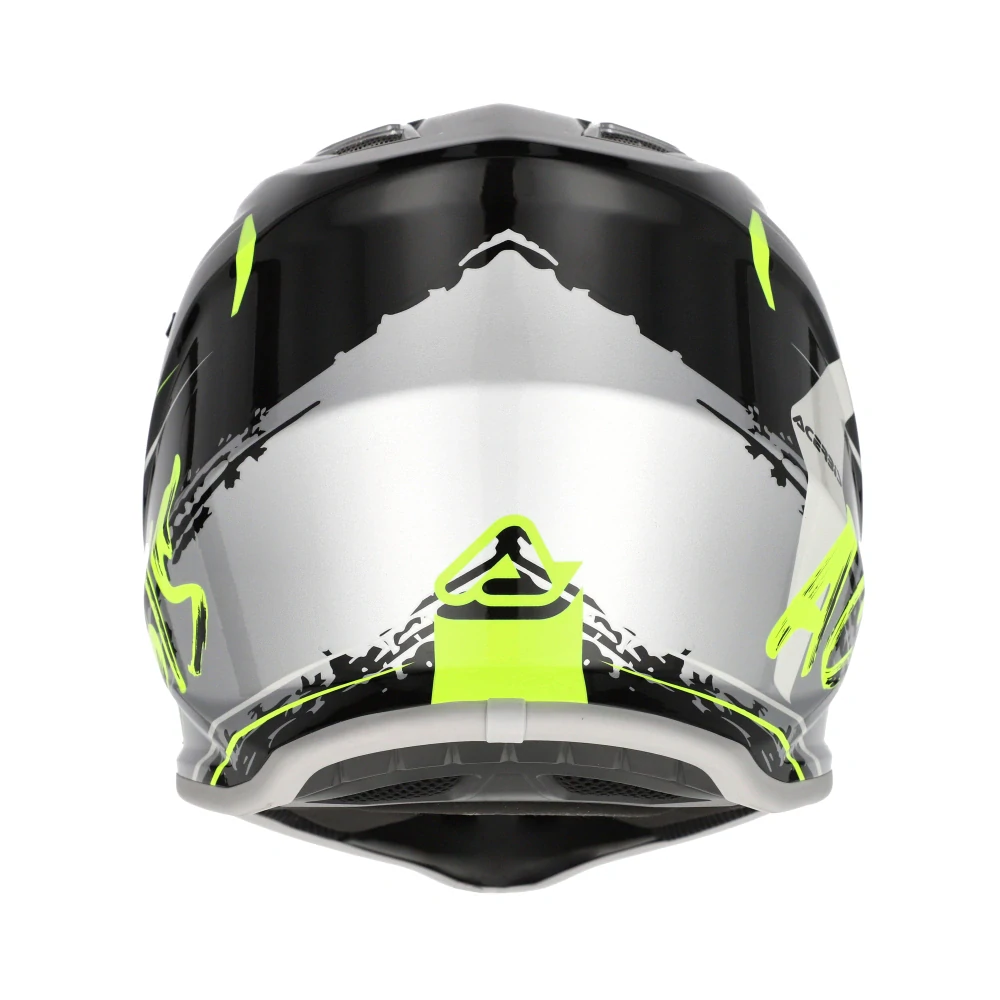 a Dětská motokrosová přilba / MX helma ACERBIS PROFILE JUNIOR barva černá/žlutá fluo velikost XL