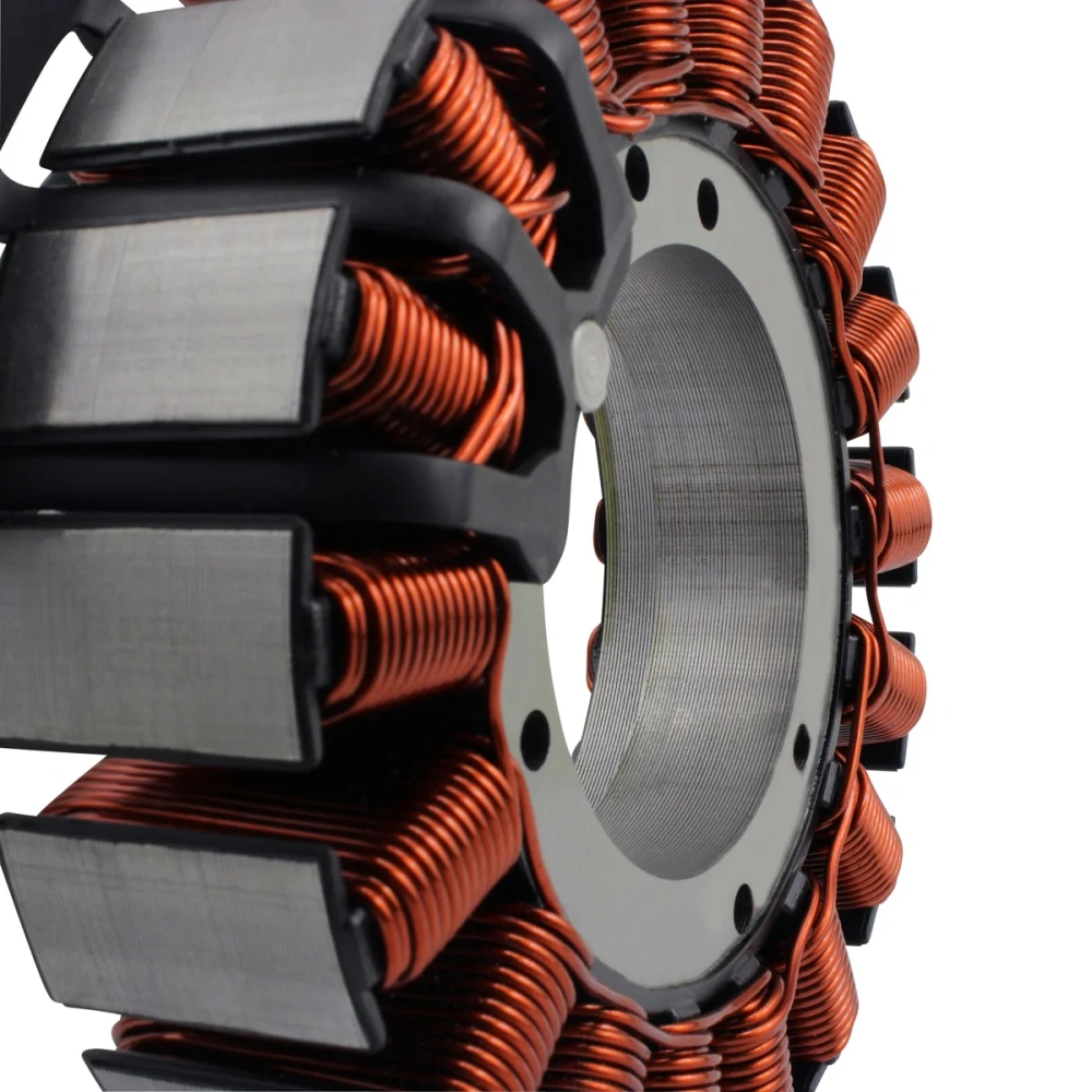 Stator motocyklu RM STATOR RMS010-108788 pro HARLEY DAVIDSON Electra / Street Glide 1750 1870 1920 | Road King 1750 1870 rok 2017-2026 | nahrazuje OEM# 29900042 29900042A viz popis 