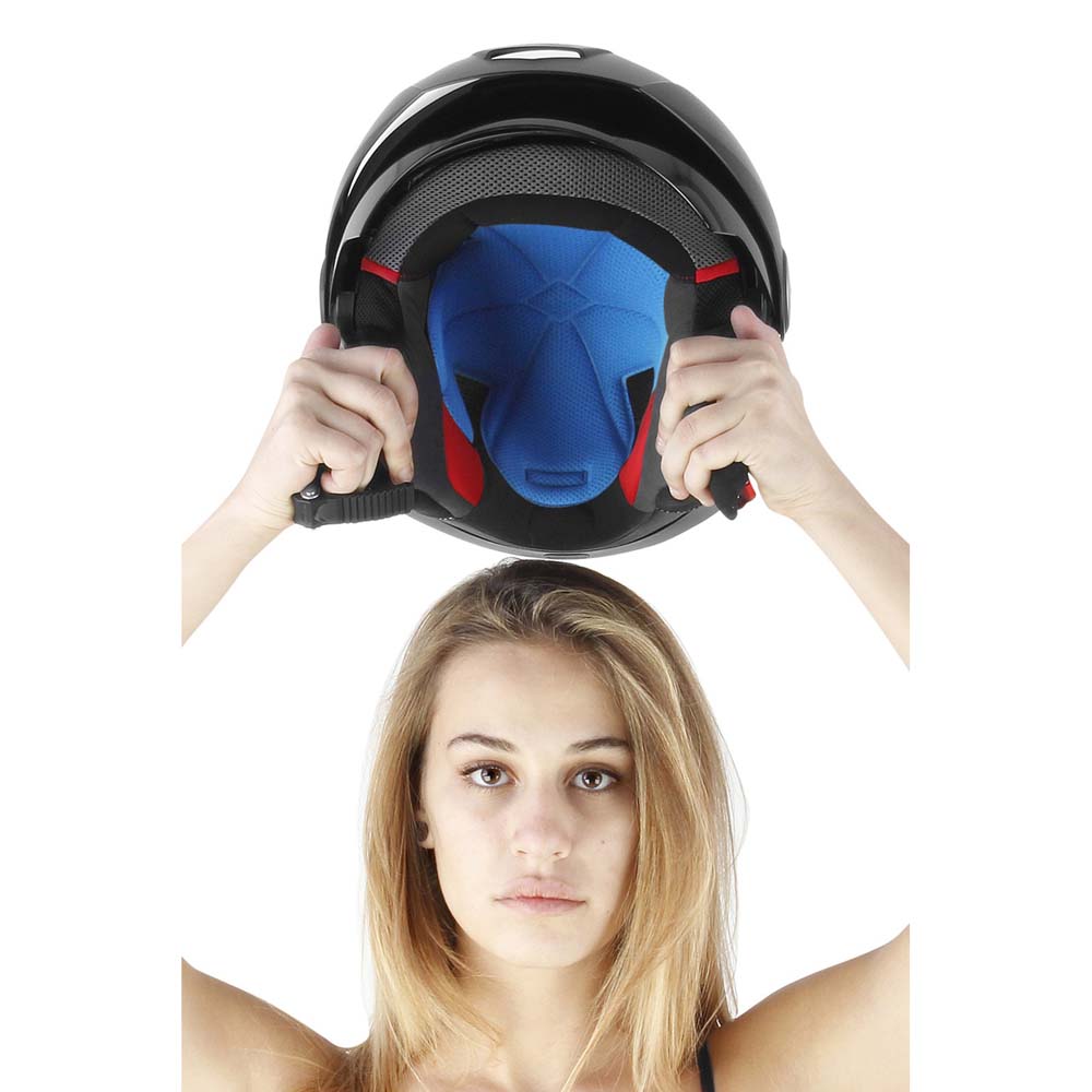 a Vnitřní výstelka do přilby OJ FLOWER HELMET LINERS - ŠEDÁ 