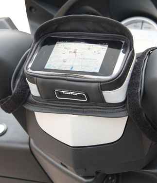 Taška na řidítka motocyklu OJ ATMOSFERE  CASE PLUS 17,5 CM x 10,5 CM x 5 CM