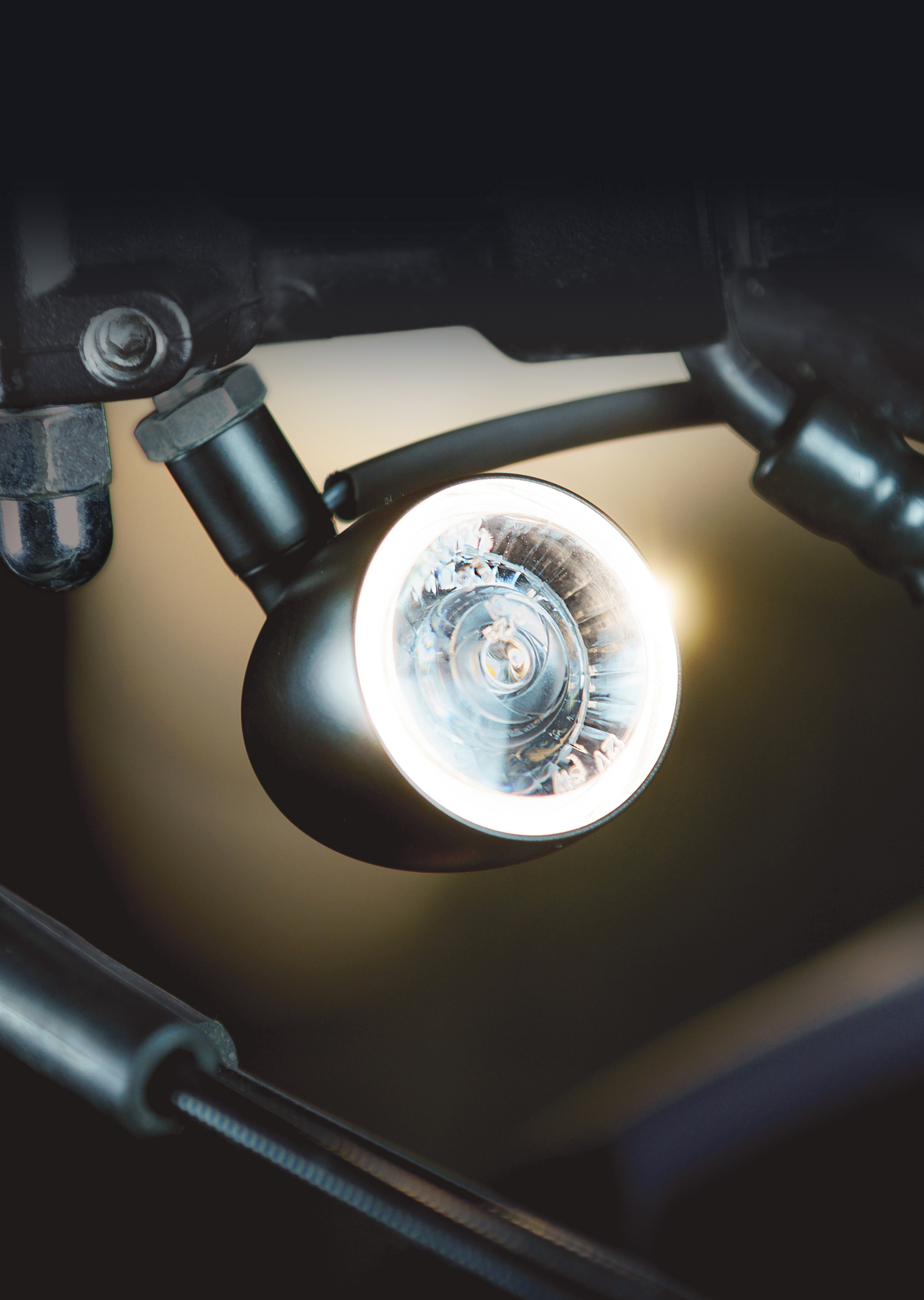 Poziční světlo/blinkr KELLERMANN BULLET 1000 PL WHITE LED TURN/POSITION L.CHROME