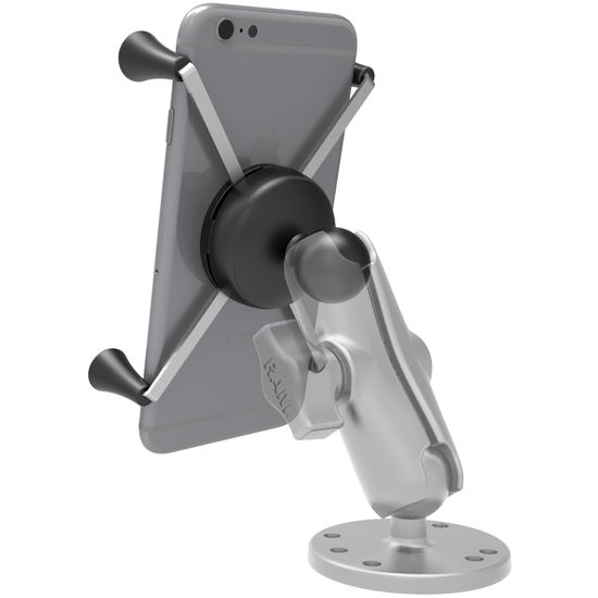 a Držák tabletu nebo telefonu RAM MOUNTS CRADLE HOLDER LARGE PHONE/THABLET COMPOSITE BLACK