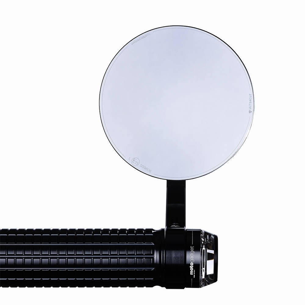 Zpětné zrcátko motocyklu MOTOGADGET M VIEW CAFE ECE pro závit M10, 1 kus