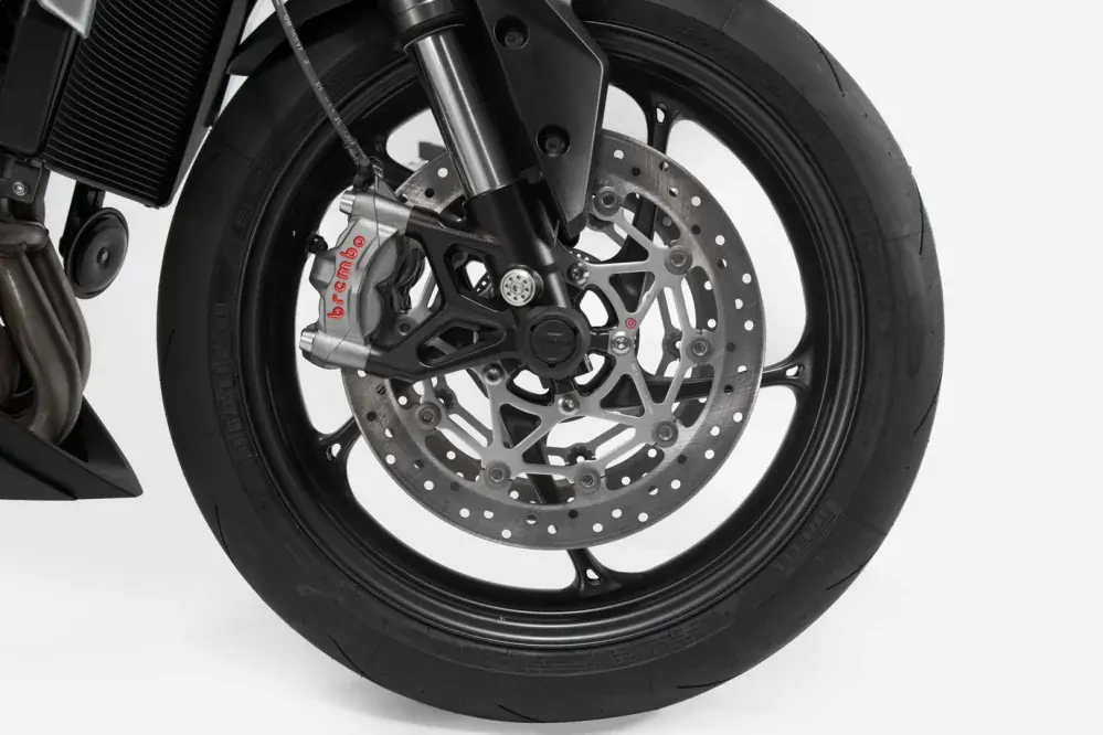 Padací protektory do osy předního kola motocyklu SW-MOTECH pro BMW S 1000RR 2015-2020