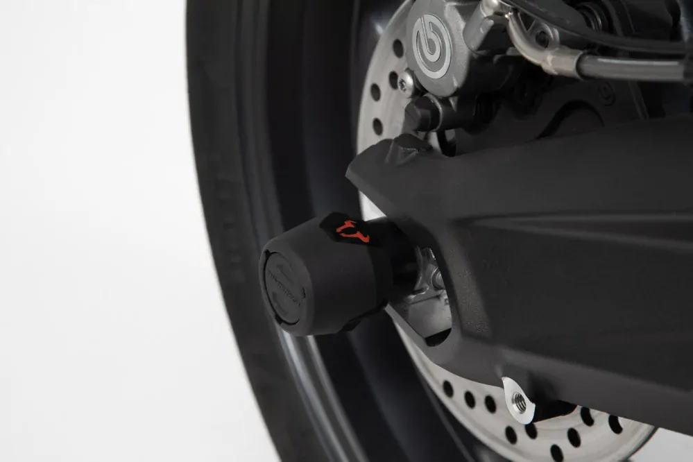 Padací protektory do osy zadního kola motocyklu SW-MOTECH pro BMW F750/850 GS 2018-2020