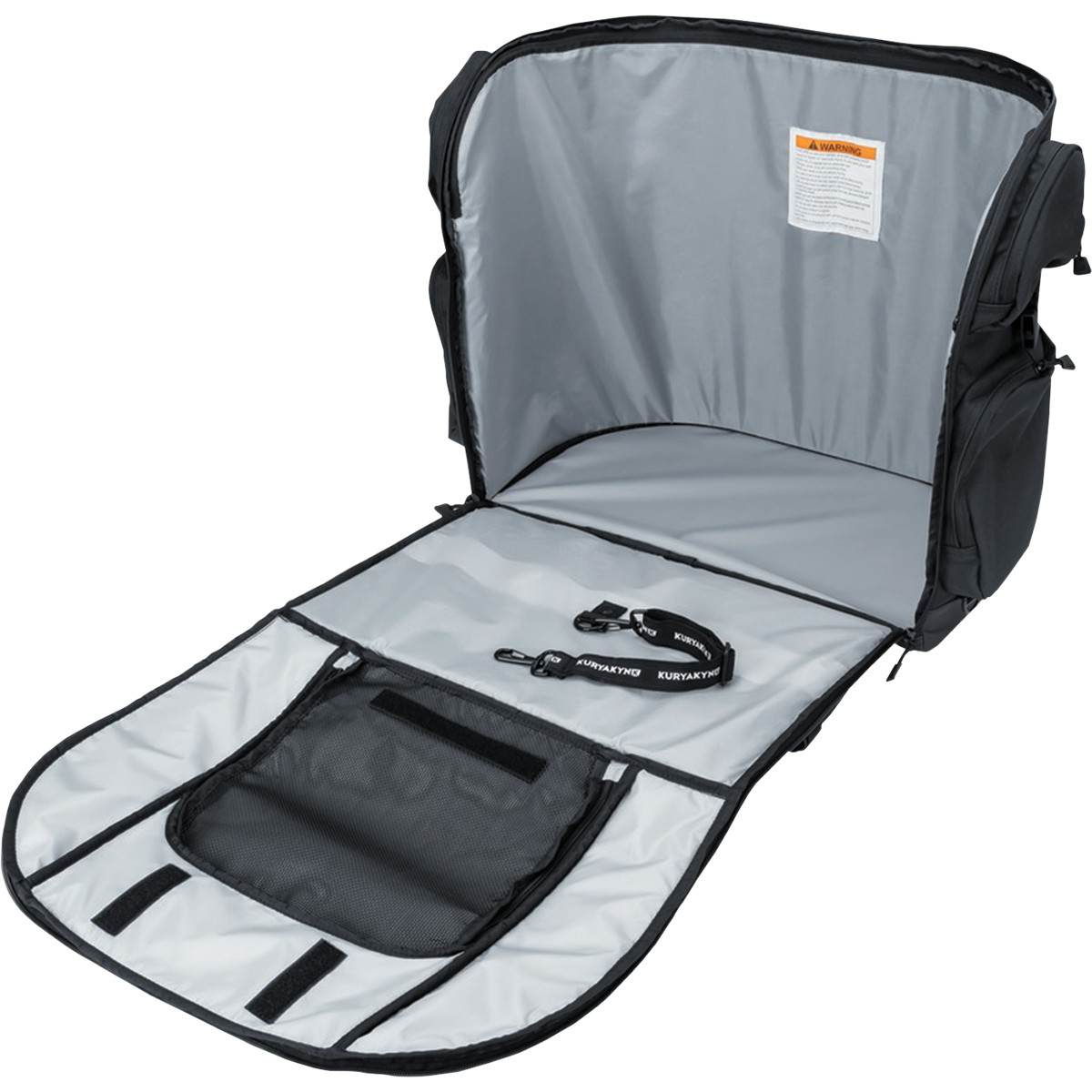 a Textilní brašna na motocykl pro zvířata KÜRYAKYN BAG PET PALACE TITAN objem 78 litrů, barva černá, pro domácí mazlíčky do 15,8 kg