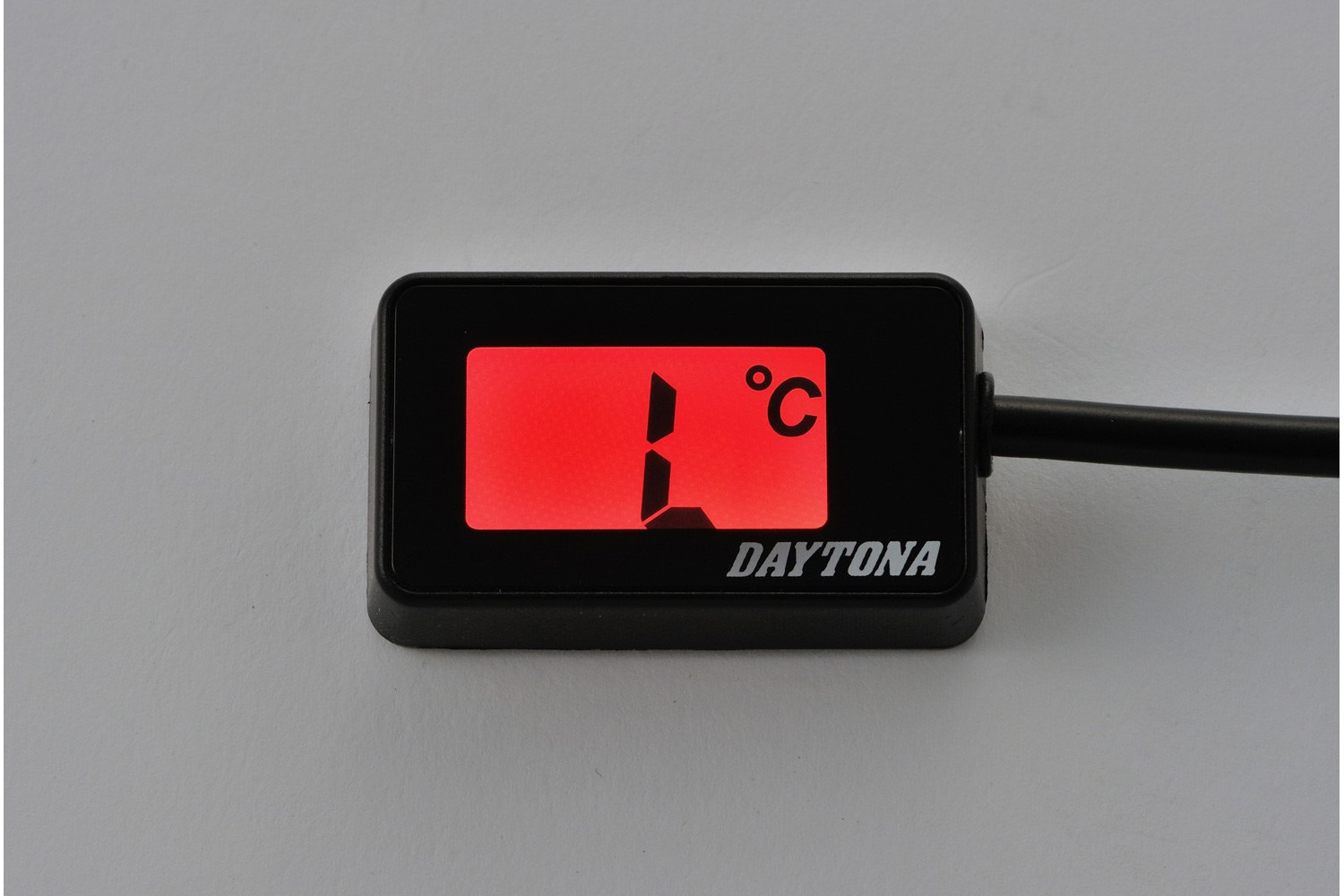 LCD ukazatel teploty oleje DAYTONA šířka x výška x hloubka: 42 x 25 x 10,8 mm