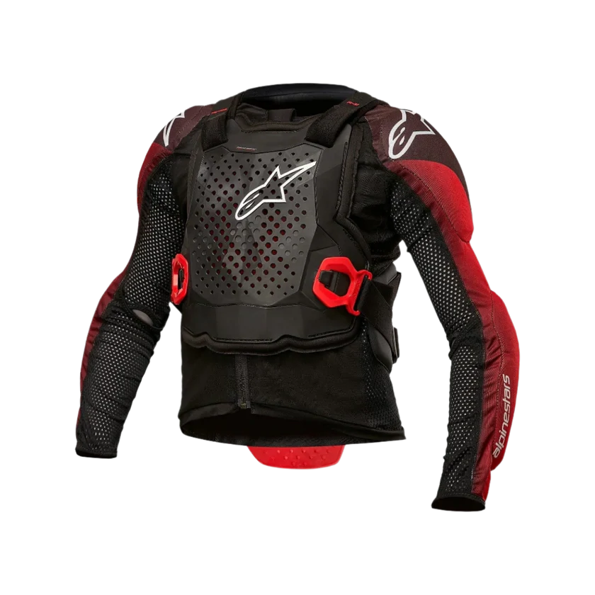 Dětský hrudní chránič / dětská chráničová košile ALPINESTARS BIONIC TECH JACKET 6546624-123 barva černá/červená velikost L/XL