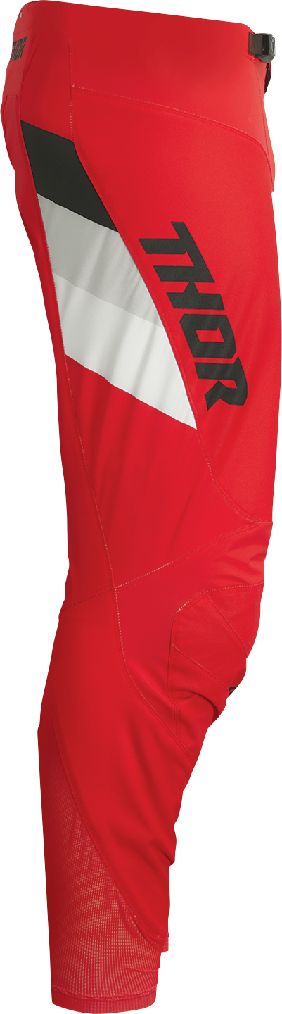 A Dětský motokrosový/MTB komplet THOR PULSE RACEWEAR TACTIC červená vel. 26+L