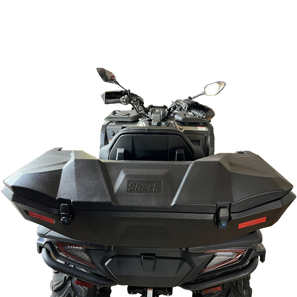 Uzamykatelný zadní box na čtyřkolku SHARK Accessories ATV CARGO BOX AX90 černý