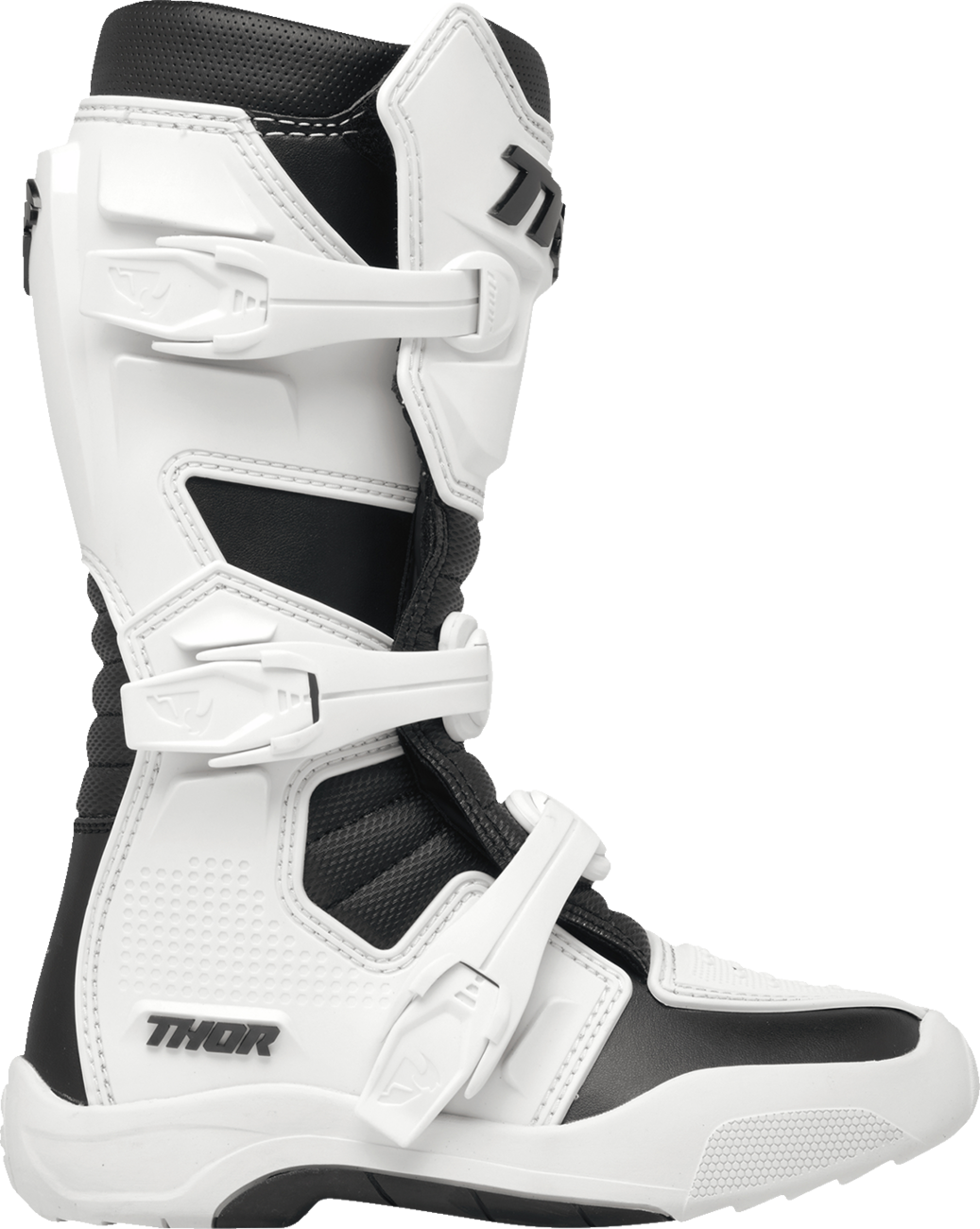 Dětské motokrosové boty / MX boty / motokrosová obuv THOR BLITZ XR barva bílá/černá - pár