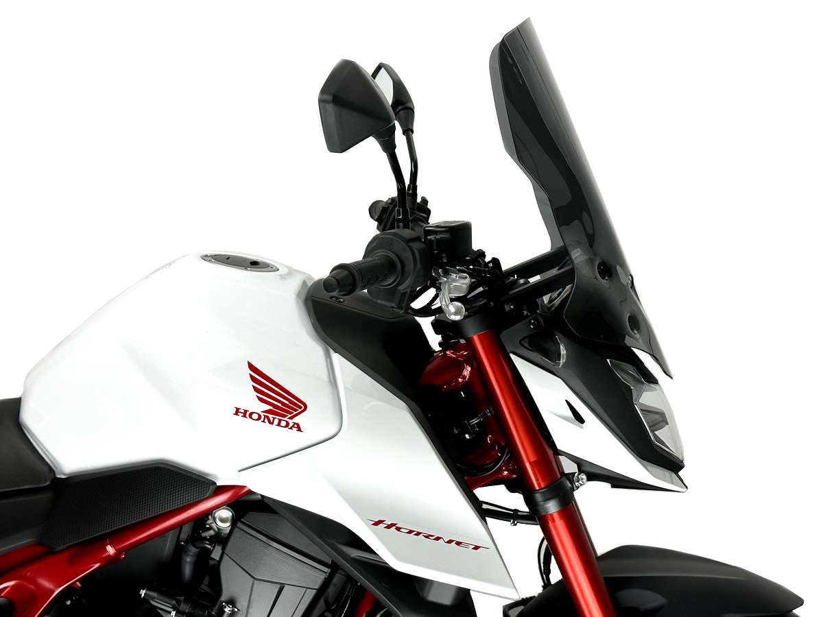 Plexi motocyklu WRS CAPONORD pro HONDA CB 750 ABS rok 2023, výška 51 cm, šíře 32 cm, barva tmavě kouřová