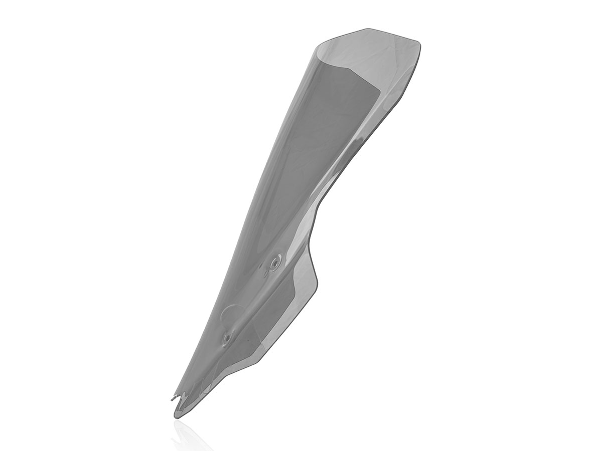 Plexi motocyklu WRS verze CAPONORD pro motocykly KAWASAKI Ninja 1000 SX ABS rok 2017 až 2023, výška plexi 47 cm, barva kouřová