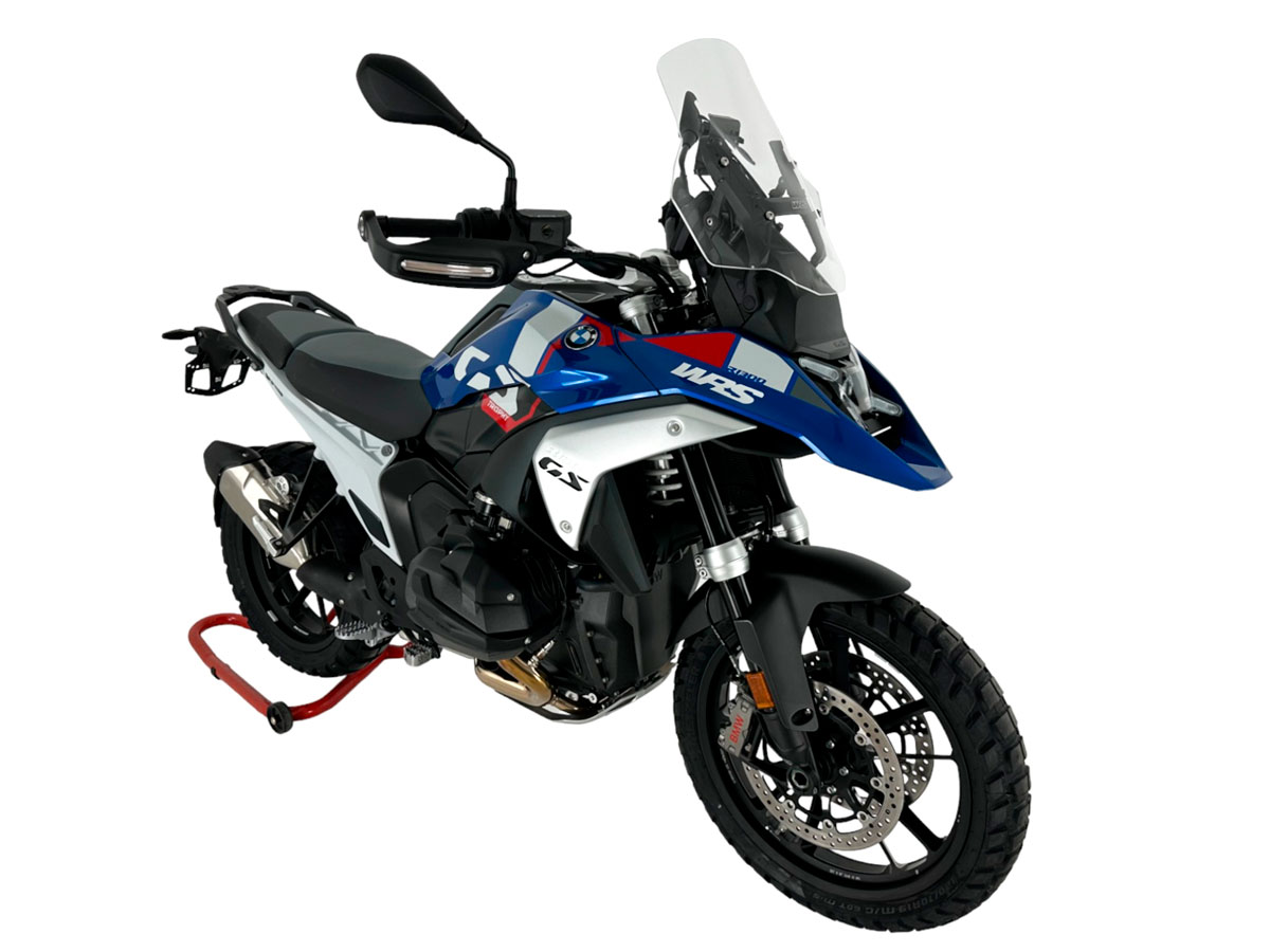 Plexi motocyklu WRS STANDARD PLUS pro BMW R 1300 GS ABS rok 2023-2024 barva čirá