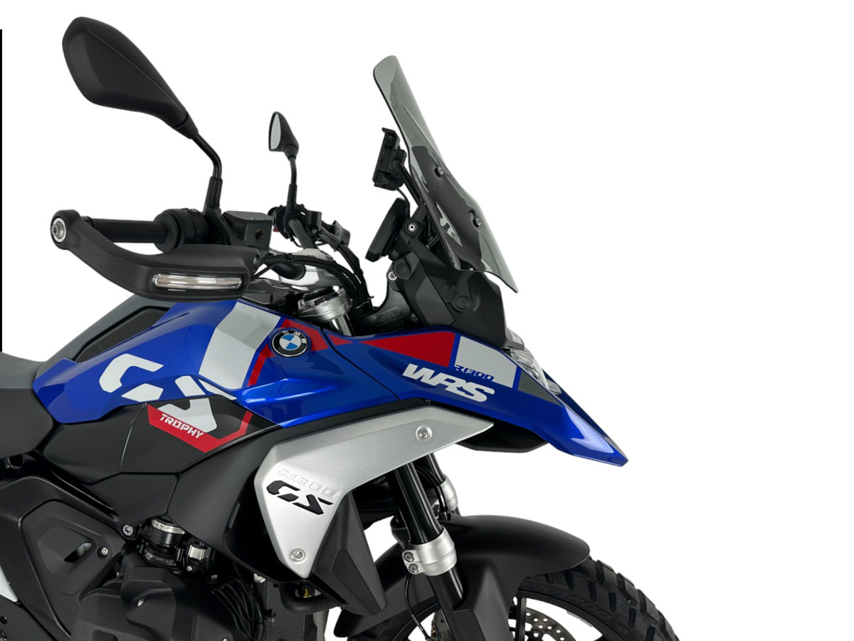 Plexi motocyklu WRS STANDARD PLUS pro BMW R 1300 GS ABS rok 2023-2024 barva kouřová