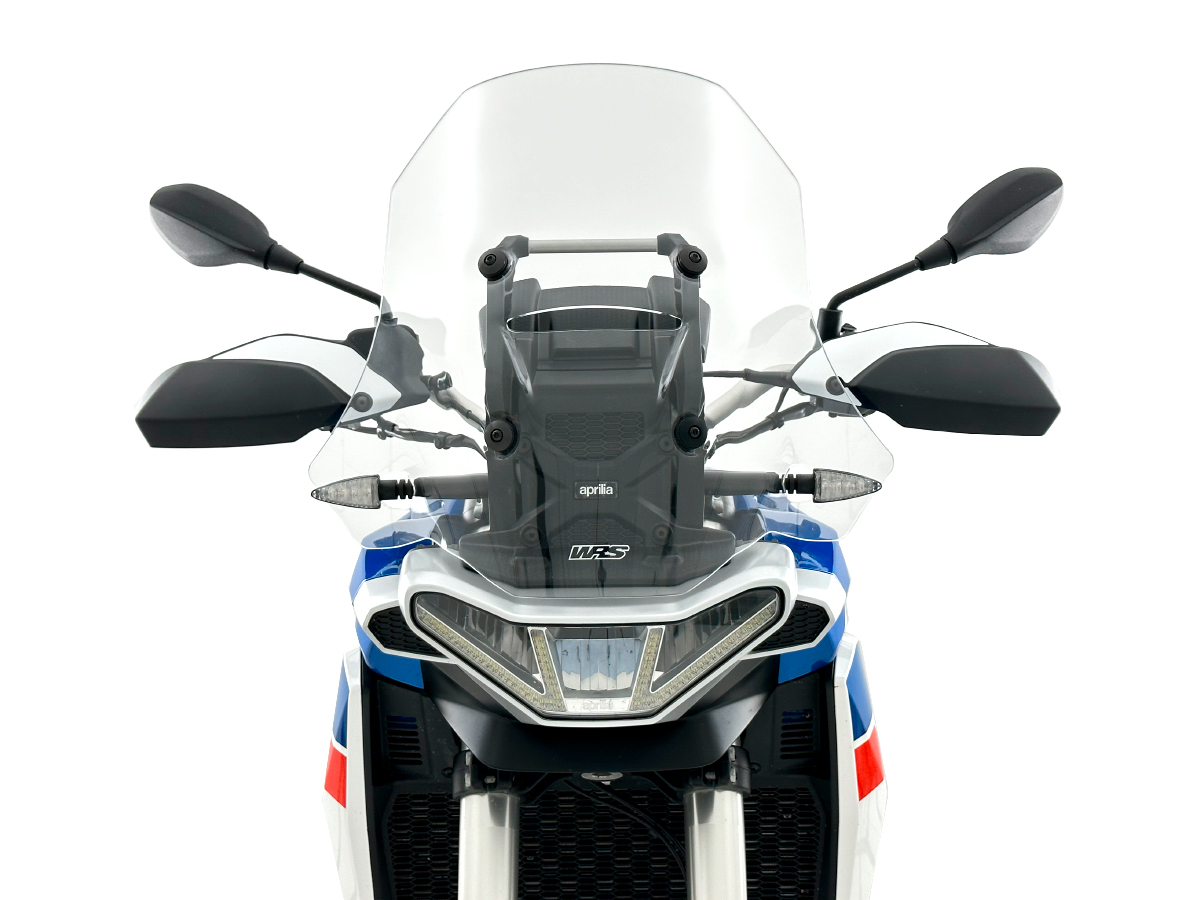 Plexi motocyklu WRS verze TOURING PLUS pro APRILIA TUAREG 660 rok 2022-2024 barva čirá, výška plexi 49,5 cm