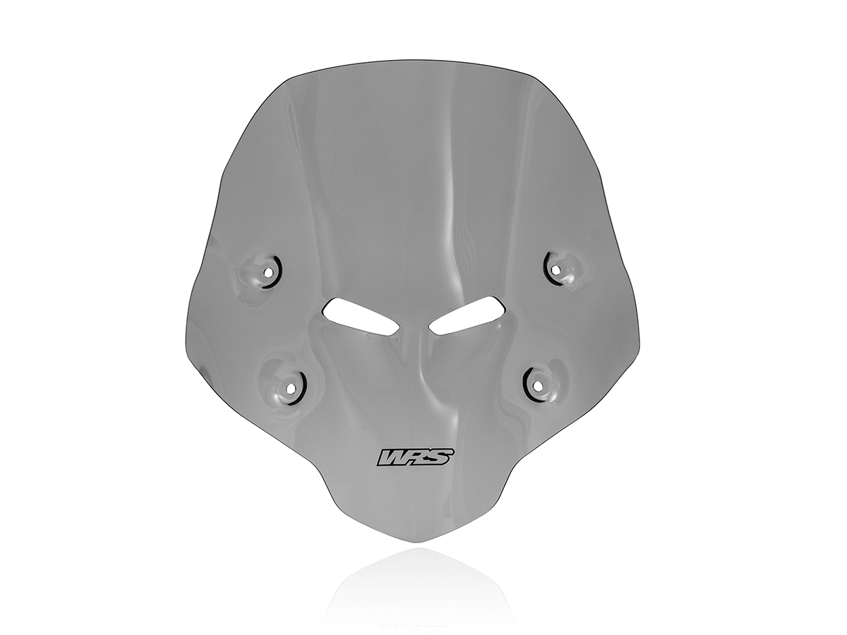 Plexi motocyklu WRS verze SPORT pro HONDA HORNET 750 ABS rok 2023-2024 barva tmavě kouřová, výška plexi 32 cm