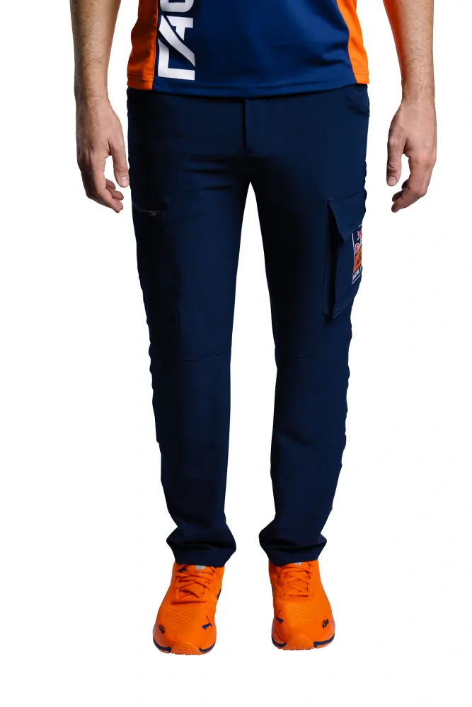 Pánské dlouhé kalhoty KTM RED BULL REPLICA TEAM PANTS barva modrá 