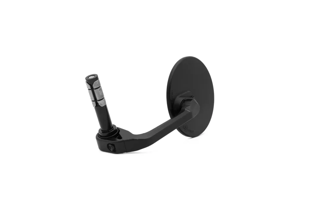 Motocyklové zpětné zrcátko do řidítek / zrcátko motocyklu GILLES TOOLING GT MIRROR MOON M04-01-BD - barva černá - 1 kus - L / P