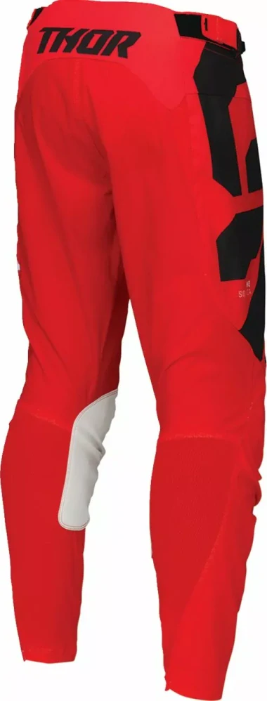 a Motokrosový / enduro komplet kalhot a dresu THOR LAUNCHMODE FORGE barva červená/černá velikost 34 + L 