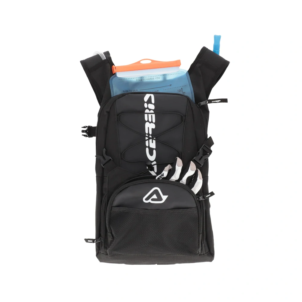 Batoh s picím vakem / picí vak ACERBIS H20 DRINK BAG/BACKPACK objem batohu 10 litrů, objem picího vaku 3 litry, barva černá