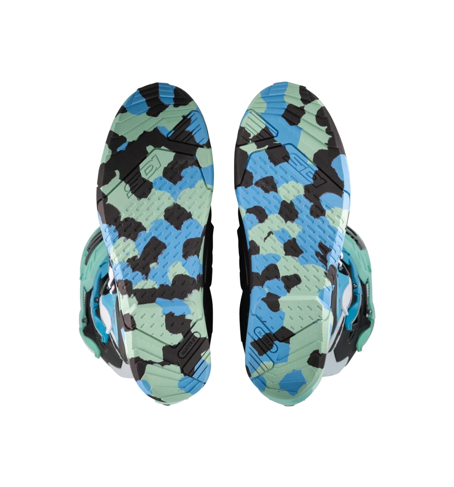 Motokrosové / enduro boty SIDI CROSSAIR X barva messy/cyan, pár