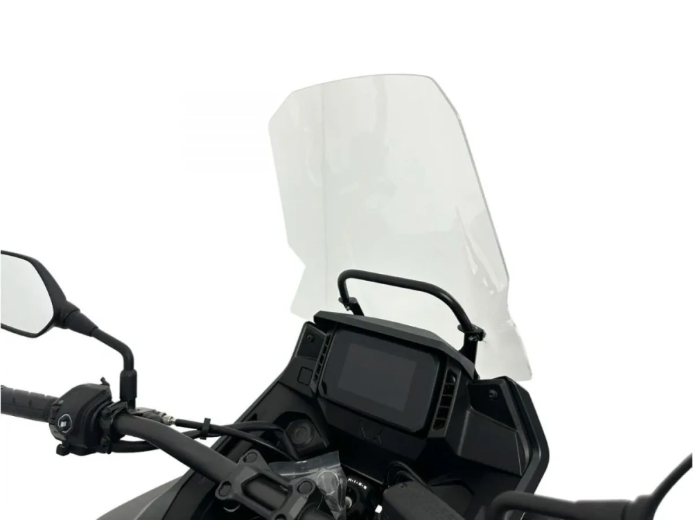 Plexi motocyklu WRS pro HONDA NX 400  rok 2024-2025 výška plexi 46,5 cm, barva čirá 