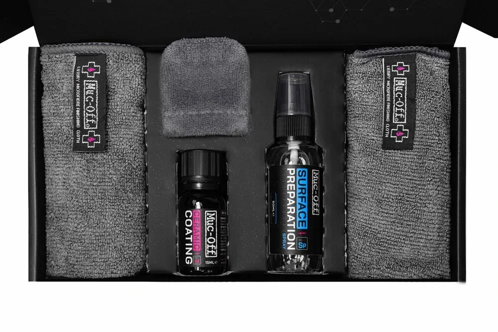 Keramická ochranná sada na lak motocyklů a jízdních kol MUC OFF CERAMIC PROTECTION KIT 