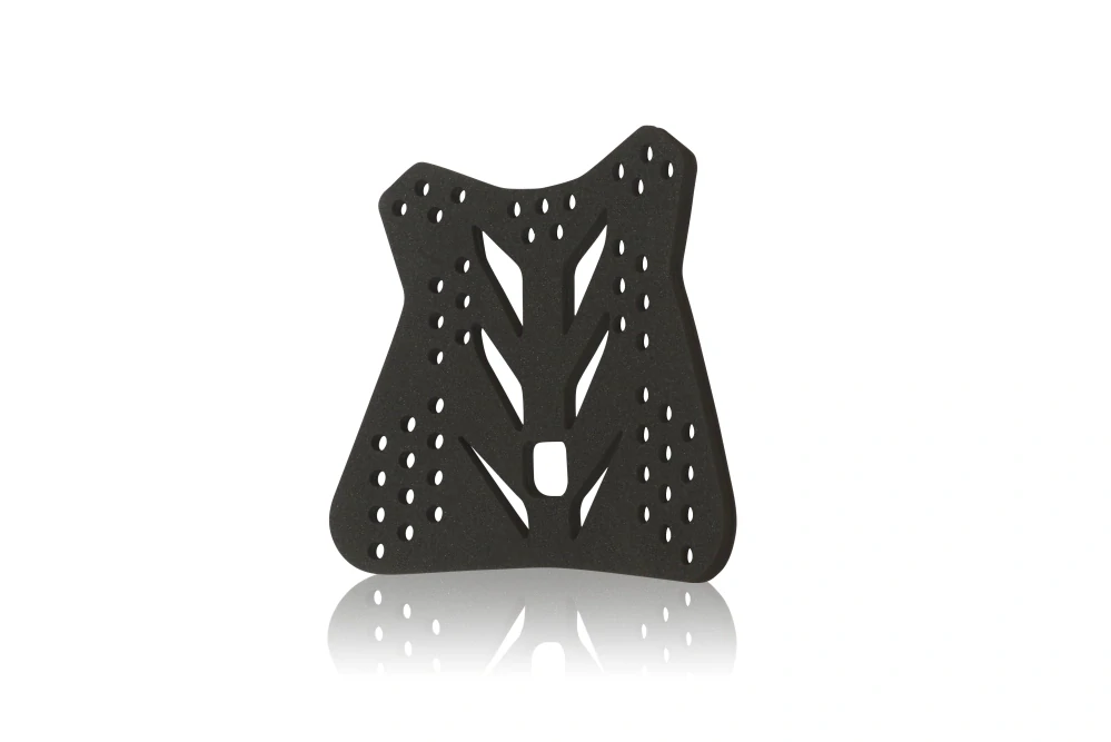 Dětský motokrosový hrudní/zádový/ramenní chránič ACERBIS GRAVITY KID level 2 BODY ARMOUR vhodný pro děti ve věku 8–13 let, výška postavy 125–160 cm, barva černá/oranžová