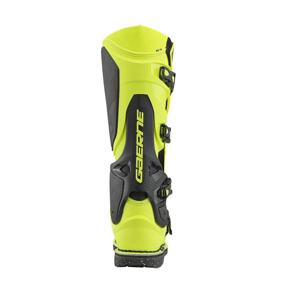 Motokrosové/enduro boty GAERNE SG 22 STELLAR barva černá/žltuá fluo 