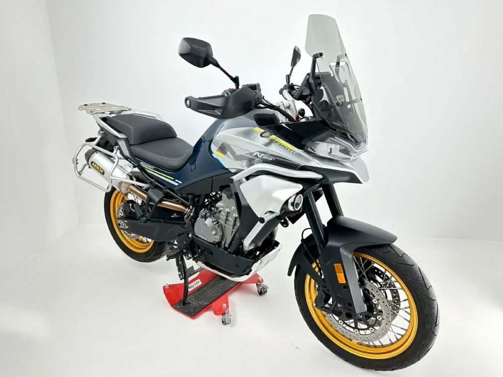 Plexi motocyklu WRS pro CF MOTO 700 MT ADV rok 2024-2026 verze TOURING výška 52,3 cm, barva kouřová