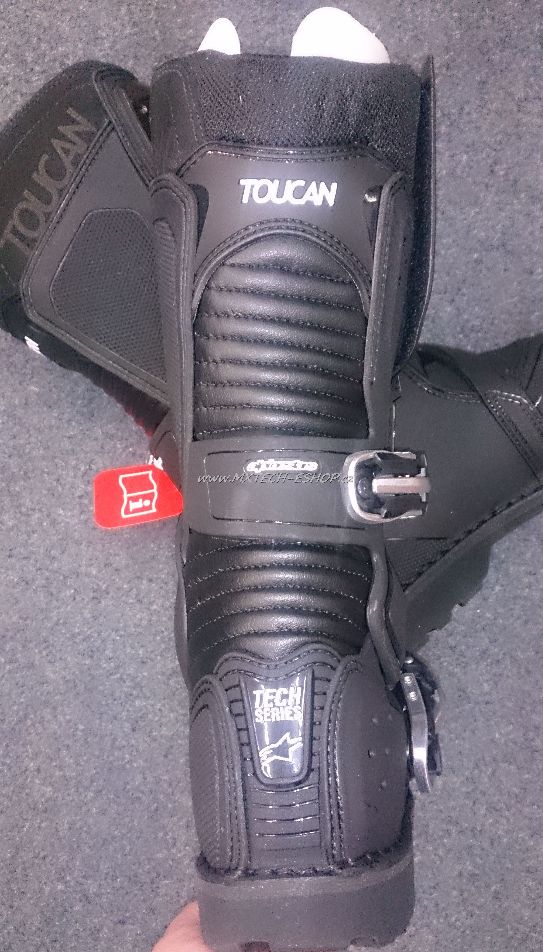 Motocyklové boty ALPINESTARS TOUCAN GORE-TEX černé
