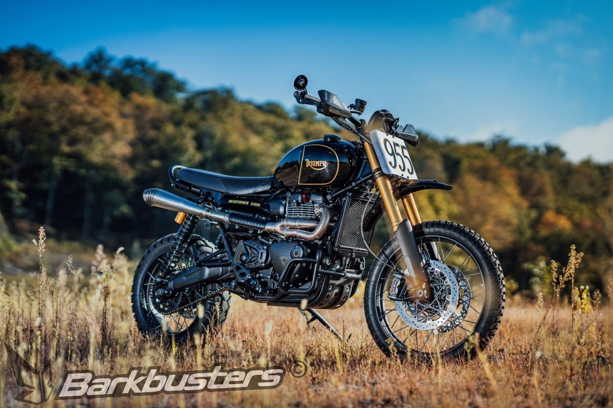 Sada motocyklových krytů páček BARKBUSTERS HANDGUARDS CARBON bez montážní sady, pár