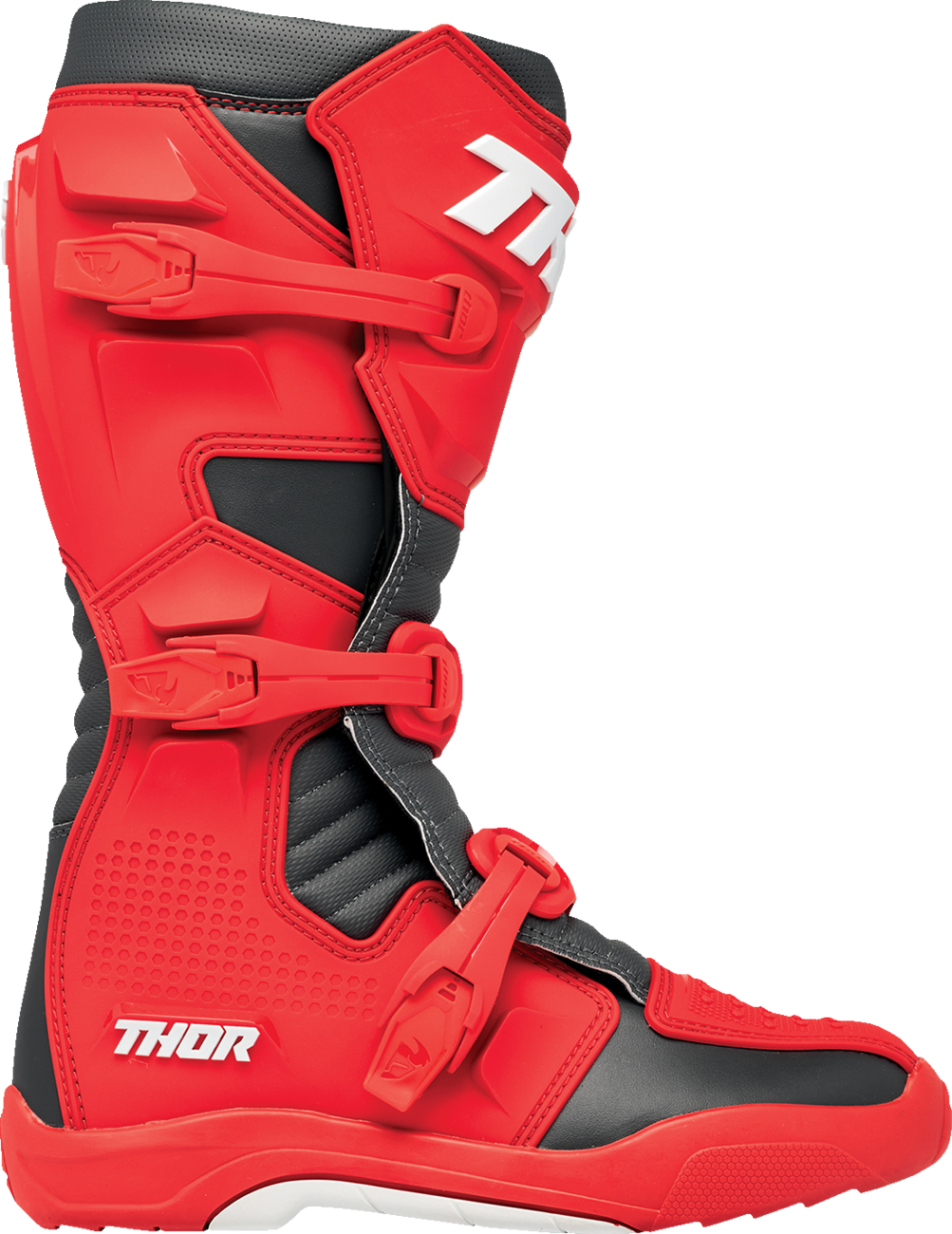 Motokrosové boty / MX boty, boty na motocross THOR BLITZ XR MX BOOTS barva červená/charcoal - pár