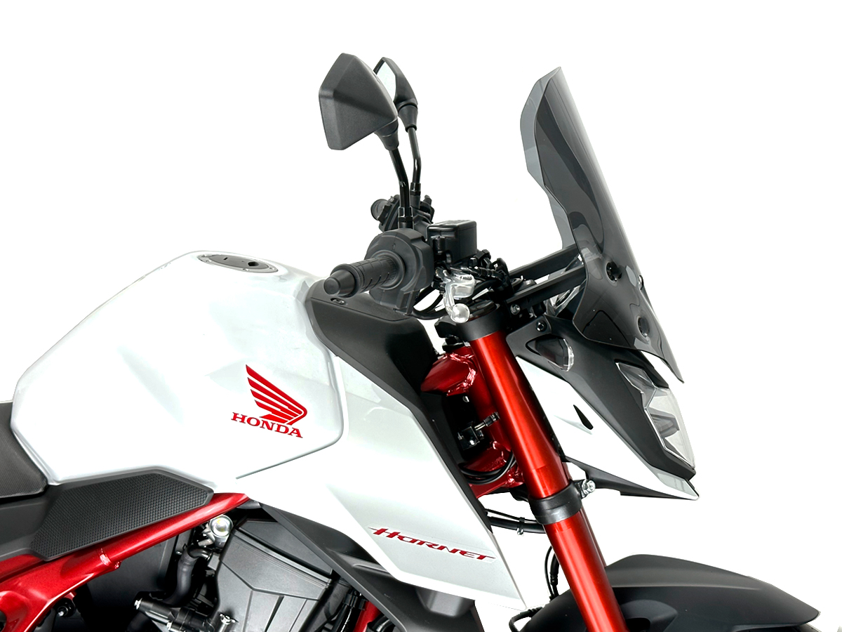 Plexi motocyklu WRS TOURING pro HONDA CB 750 ABS R rok 2023, výška 43 cm, šíře 35 cm, barva kouřová 